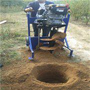 植树挖坑机机械化钻孔省力